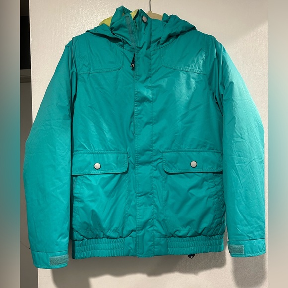 BURTON TWEEN KIDS GREEN SNOWBOARDING JACKET ⛷️ - Picture 2 of 13